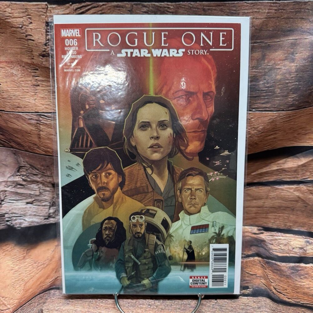 Rogue One A Star Wars Story 6 Marvel Comics 2017 Phil Noto Cover New Bagged